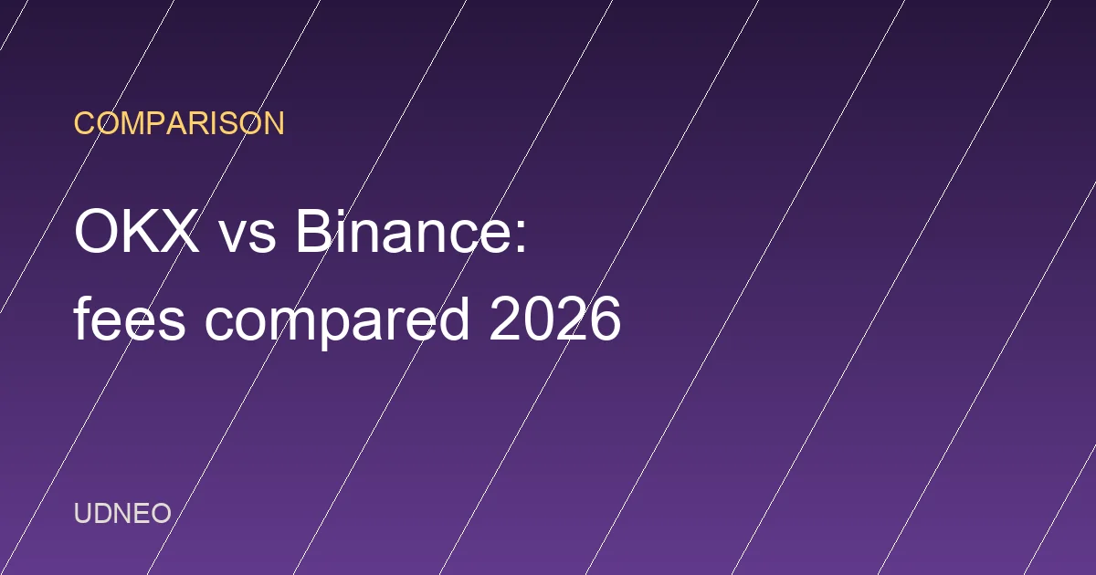 OKX vs Binance: Fees Compared for 2026