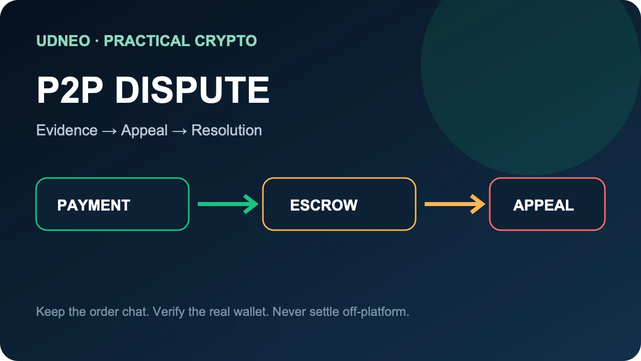 Vendeur P2P qui ne libère pas les cryptos : que faire ?