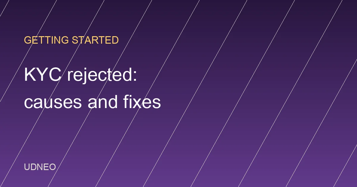 KYC Rejected on OKX or Binance: Causes and Fixes