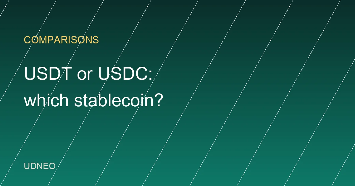 USDT or USDC: Which Stablecoin Should You Use?