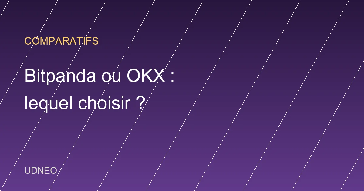 Comparaison du modèle courtier de Bitpanda et du modèle carnet d'ordres d'OKX
