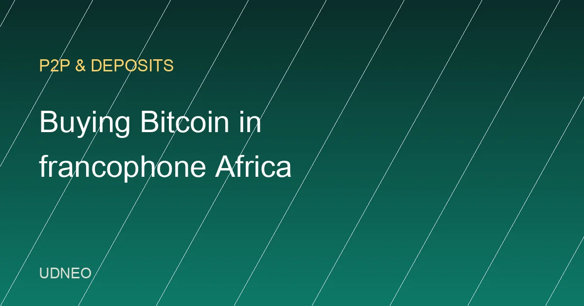How to Buy Bitcoin in Francophone Africa (2026)