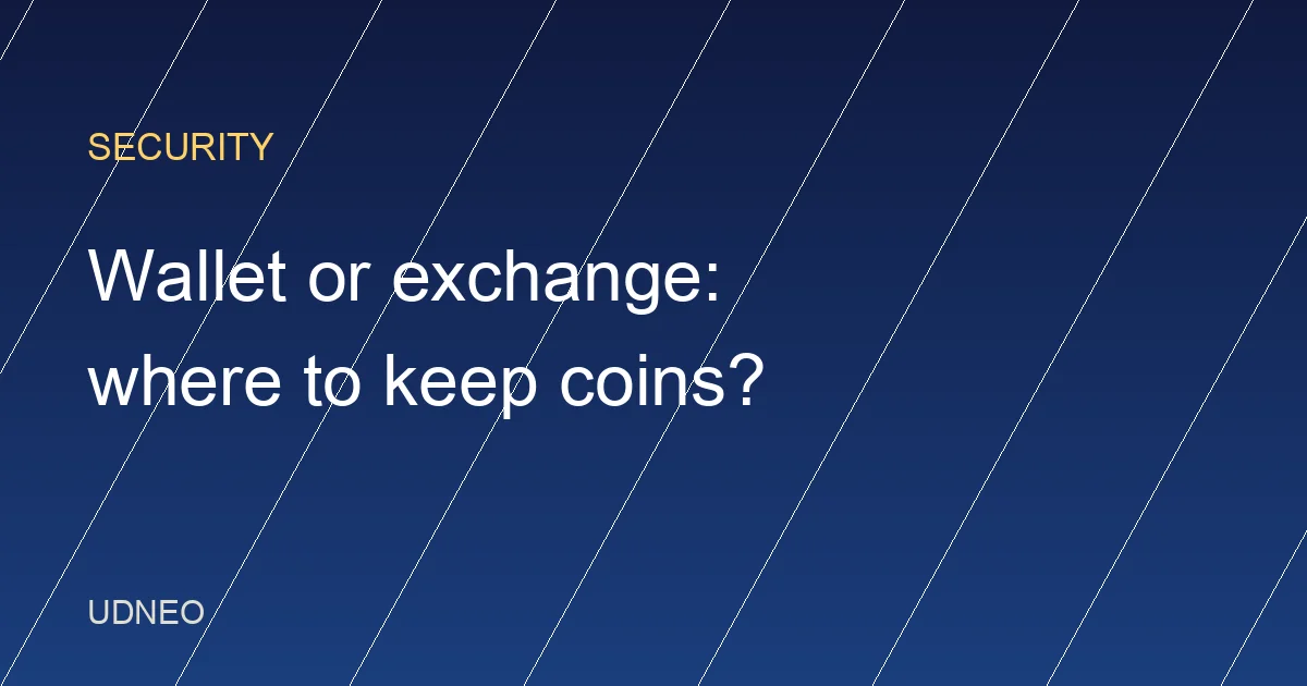 Crypto Wallet or Exchange: Where to Keep Your Coins?